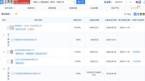 钢智融合 南钢、兴澄特钢与钢研智行联手打造钢铁人工智能新篇章